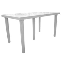 VD Mesa Rectangular Blanca 137 x 73 cm