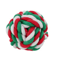 Juguete Bola Mascota Navideño Rojo / Verde 6 cm