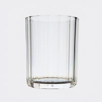 Vaso de baño Curly Transparente