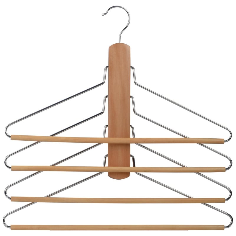 Set 4 Colgadores de Ropa Plegables Sodimac Peru