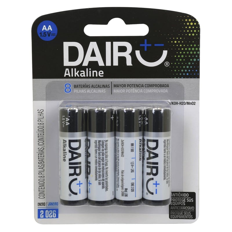 Pack Pilas Alcalinas Aa Total | Cuotas sin interés