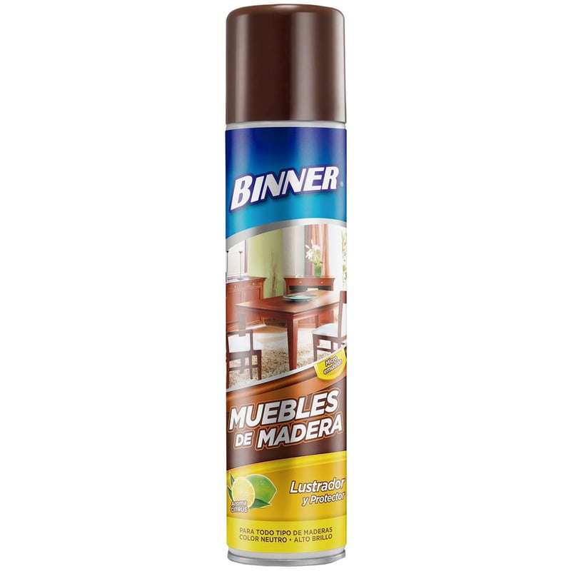 BINNER - Aerosol Lustramuebles Binner 400 ml.