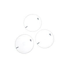 EPEM - Pack x3 Tapa Ciega Redonda PVC