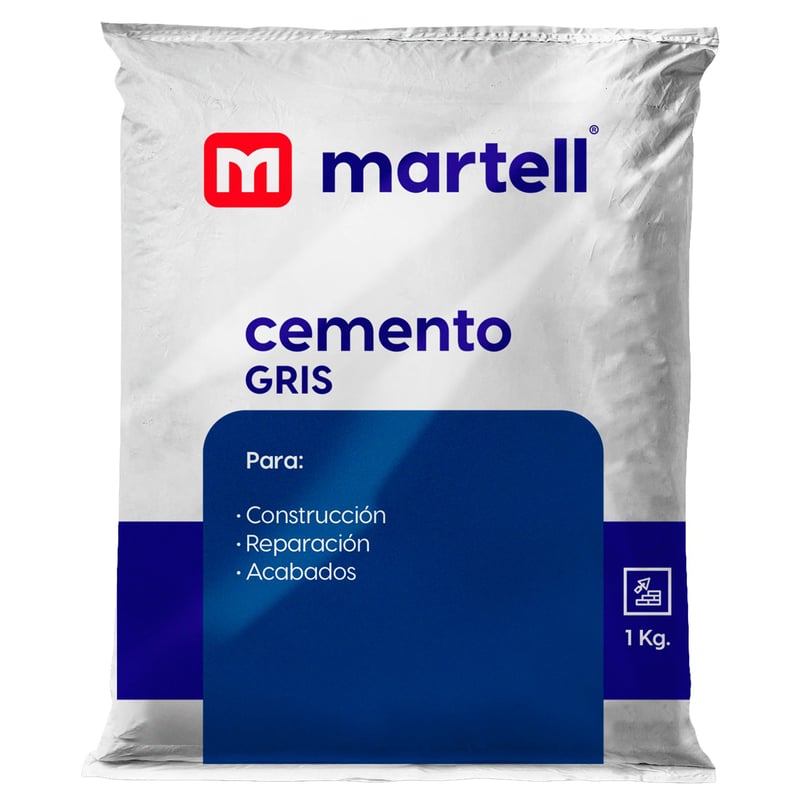 MARTELL - Cemento Gris Martell bolsa 1Kg