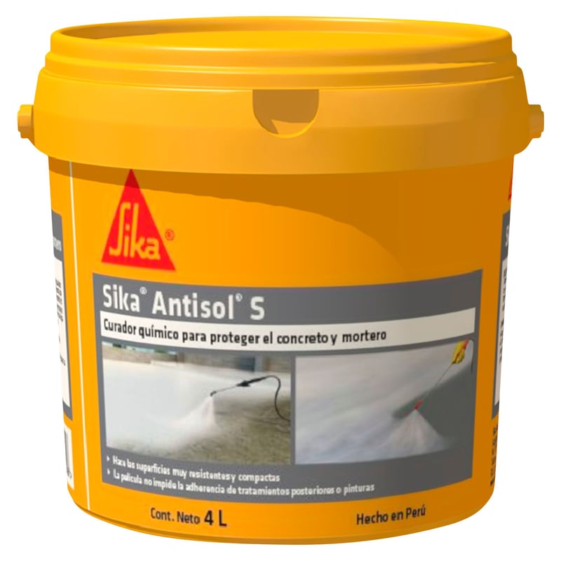 SIKA - Curador de Concreto Líquido Sika Antisol S x 4L