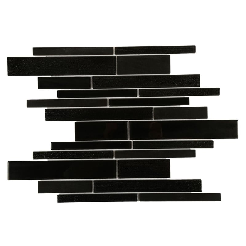 HOLZTEK - Malla decorativa Negro y gris 30x30cm