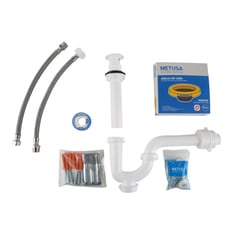 METUSA - Kit de Accesorios 1/2 Baño Estándar