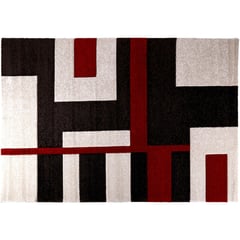 JUST HOME COLLECTION - Alfombra Rectangular Shuffle 60x110cm Rojo