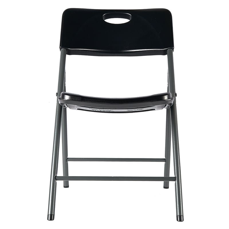 LIFETIME - Silla Plegable Negra de Acero Lifetime