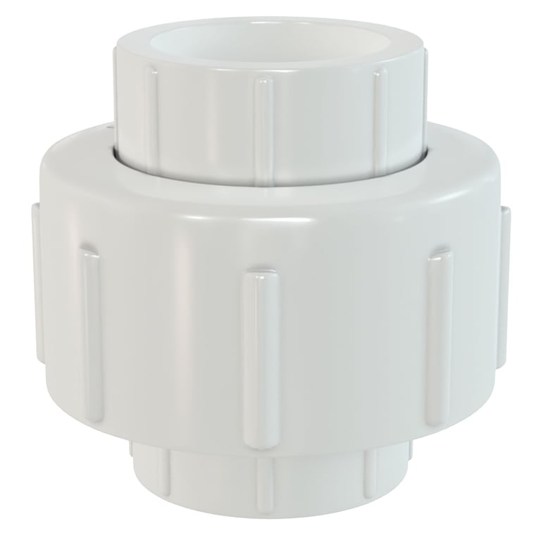 Unión universal PVC 2