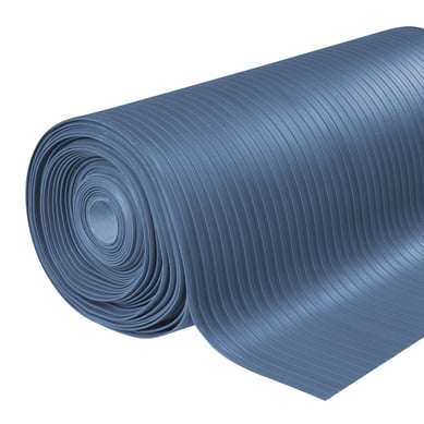 Pisos Vinlico en Rollo Azul Acanalado R20 - Venta por metro lineal