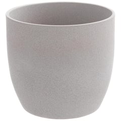 SK - Maceta Basel Stone Gris 14x13x