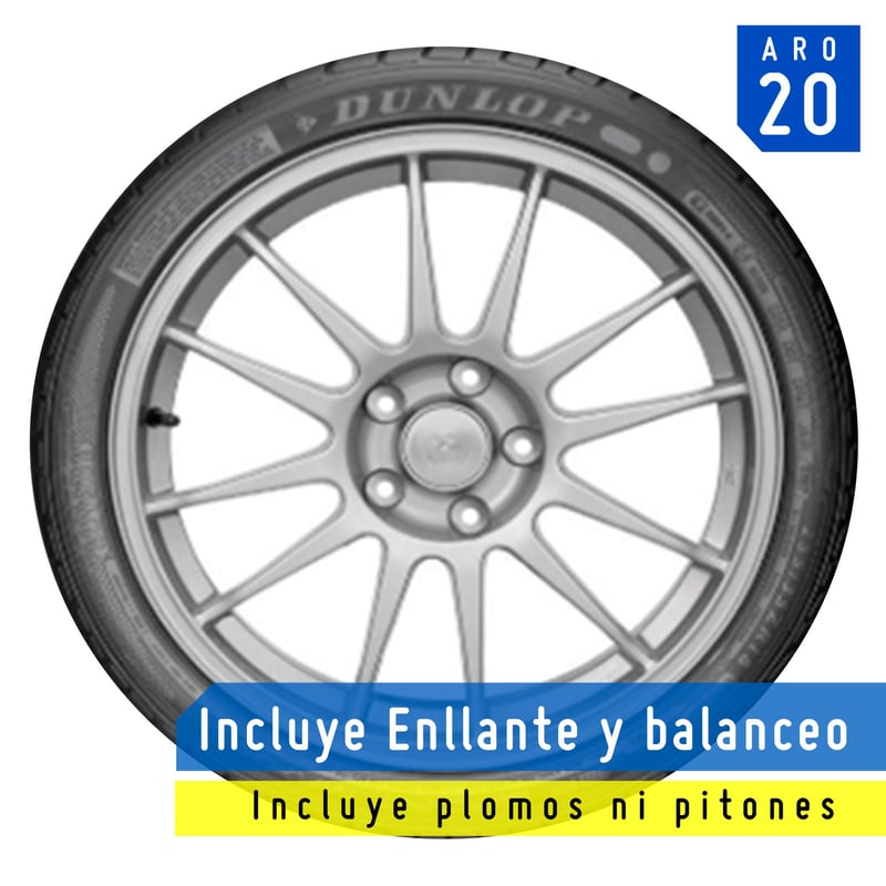 DUNLOP - Llanta 275/35R20 102Y SP Sport Maxx TT