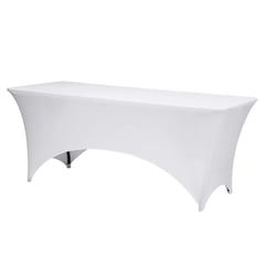 KLIMBER - Funda para Mesa Rectangular Blanca