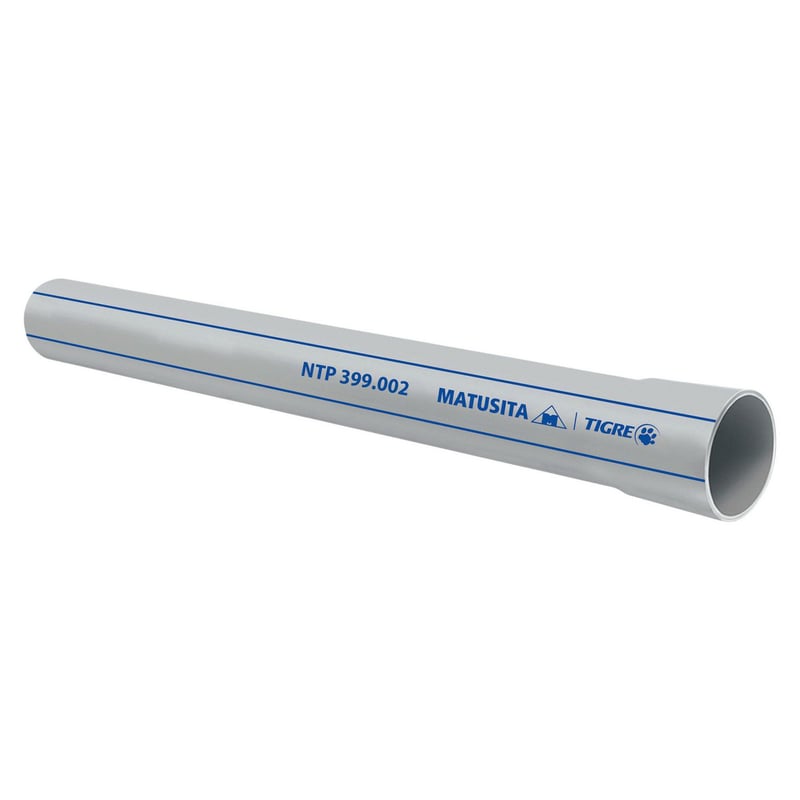 Tubo PVC Bianco 1 1/2" Con Raccordo – Diametro 38 Mm Per Scarico O Acqua - 5