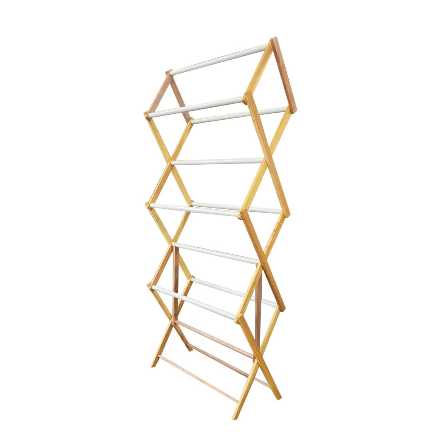 Tendal de Ropa de Madera Plegable PVC Sodimac Peru
