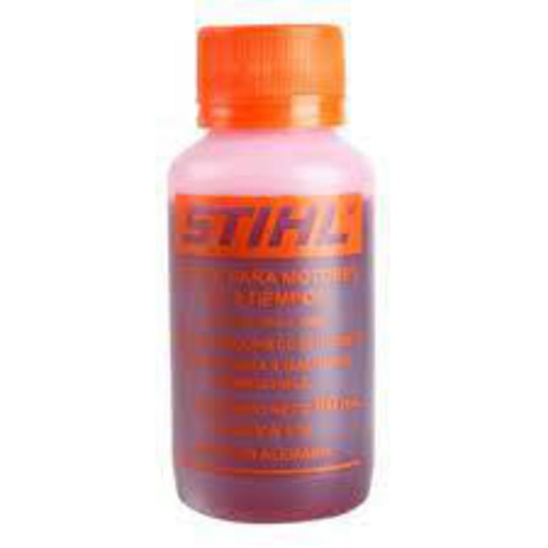 Aceite STIHL 100 Ml Para Motosierras De 2 Tiempos | Lubricante Especial En Monodosis Para Herramientas De Gasolina
