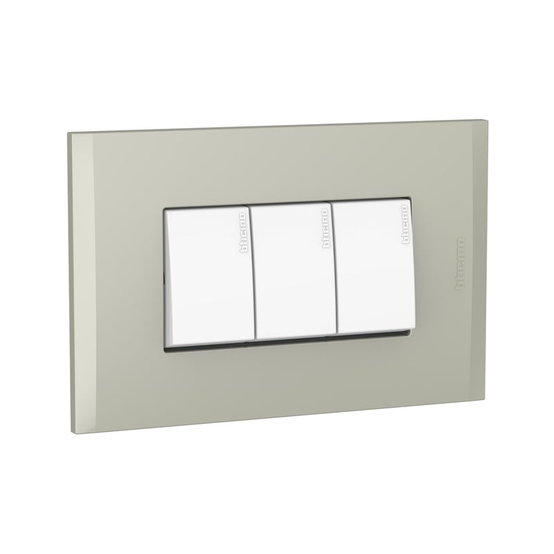 Interruptor Triple Bticino Modus 4 Terra | Sodimac Falabella