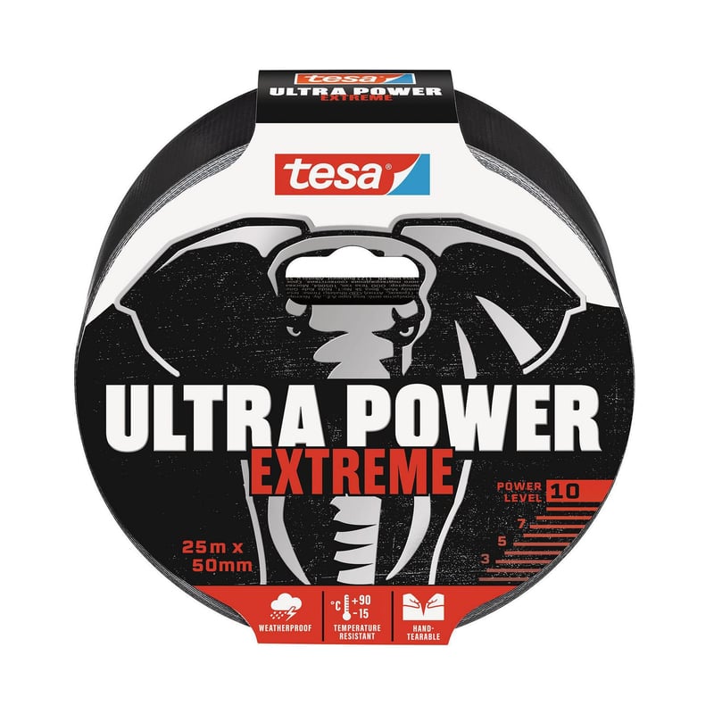 TESA - Cinta Multipropósito Ultra Power Xtrema 25mx50mm