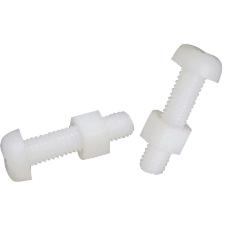 Perno Cabeza Pan Phillips De Nylon Con Tuerca M3x6 Mm 2 Unid - Foto 5