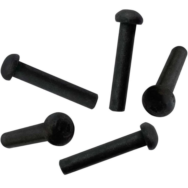 Lot De 50 Rivets En Fer à Tête Ronde 5x16mm - Pour Bricolage Et Réparations