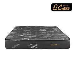 EL CISNE - Colchón Pocket Black King + 2 Almohadas