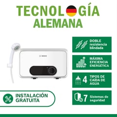 BOSCH - Rapiducha Essential 5.5kw Doble Resistencia