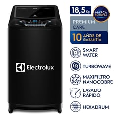 ELECTROLUX - Lavadora Electrolux 18.5 Kg EWIX19F2ESB Negro
