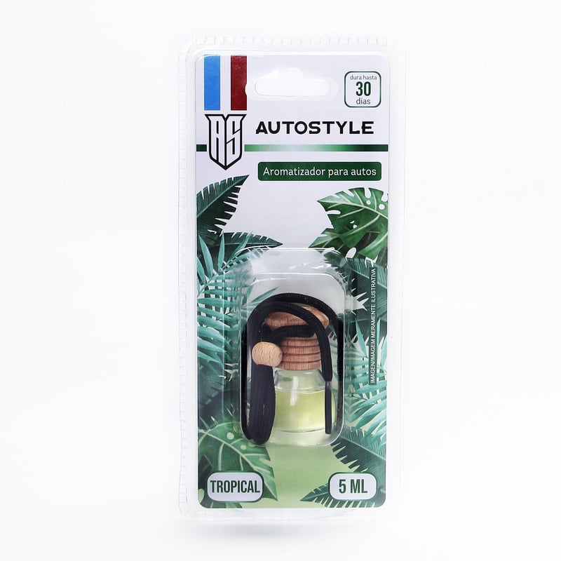 AUTOSTYLE - Ambientador Liquido Tropical 5Ml