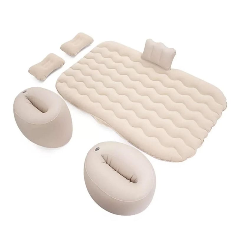 ALLPACK HOME - Colchon Inflable para Auto Beige