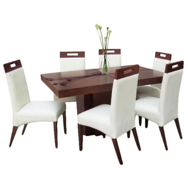 DECOHOME - Juego de Comedor 4 Sillas Home