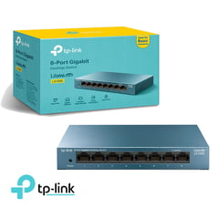 TP LINK - Switch TP-Link LS108G Con 8 Puertos 10/100/1000 Mbps