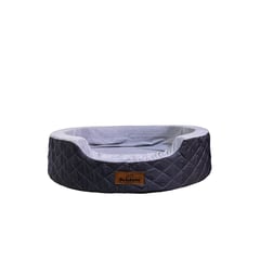 PETIZOOS - Cama para Perros de Algodon Gris Talla 1