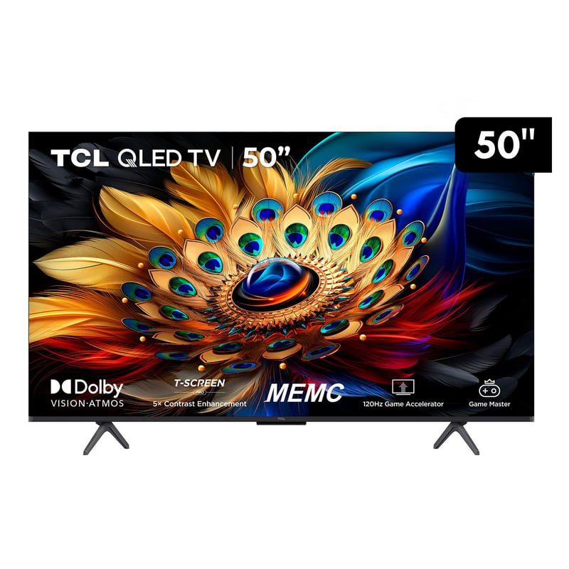 TCL - Google TV 50" QLED 4K 50C655 TCL