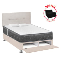 FORLI - Dormitorio Sabanera Acqua 2 Plazas + Sofá Cama