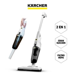 KARCHER - Aspiradora Stick Vertical 2 en 1