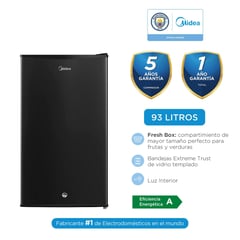 MIDEA - Frigobar 93L Negro