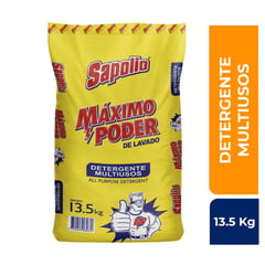 SAPOLIO - Detergente En Polvo 13.5 Kg.