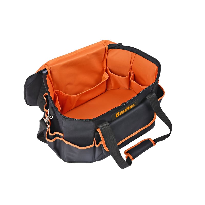 Bolsa Para Herramienta Con Tapa Denier 900 Heavy Duty Bauker Sodimac Falabella