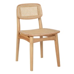 JUST HOME COLLECTION - Silla de Comedor madera Montana Rattan