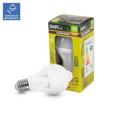 DAIRU - LED Sensor de Movimiento Luz Fría E27 8.5W