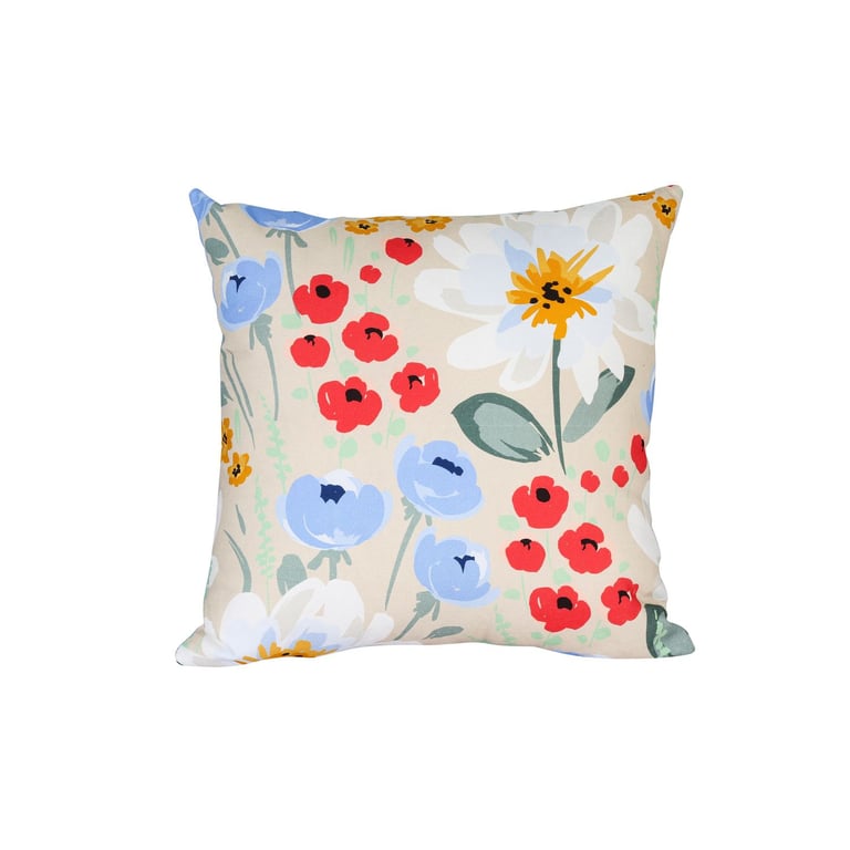 Cojín Clásico Flor 45x45cm | Sodimac Falabella