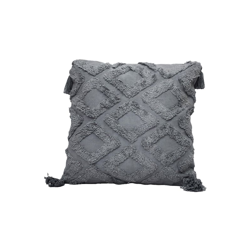 Cojín Rombo Gris 45x45cm | Sodimac Falabella