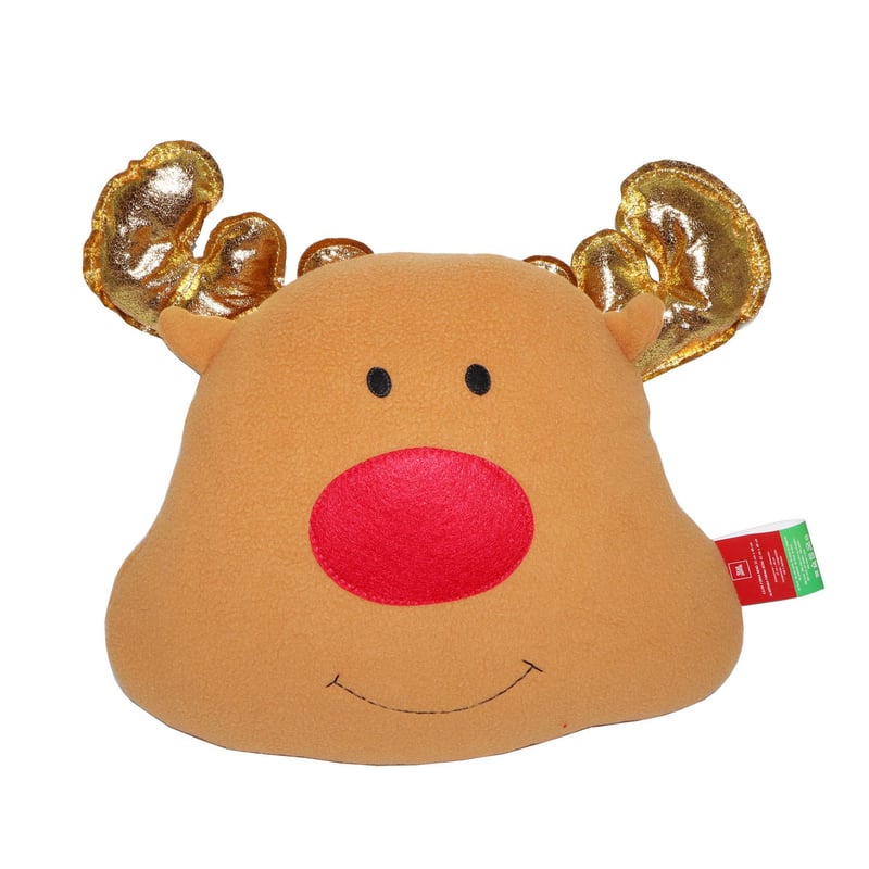 Cojín Forma de Reno Navidad 32x40cm | Sodimac Falabella