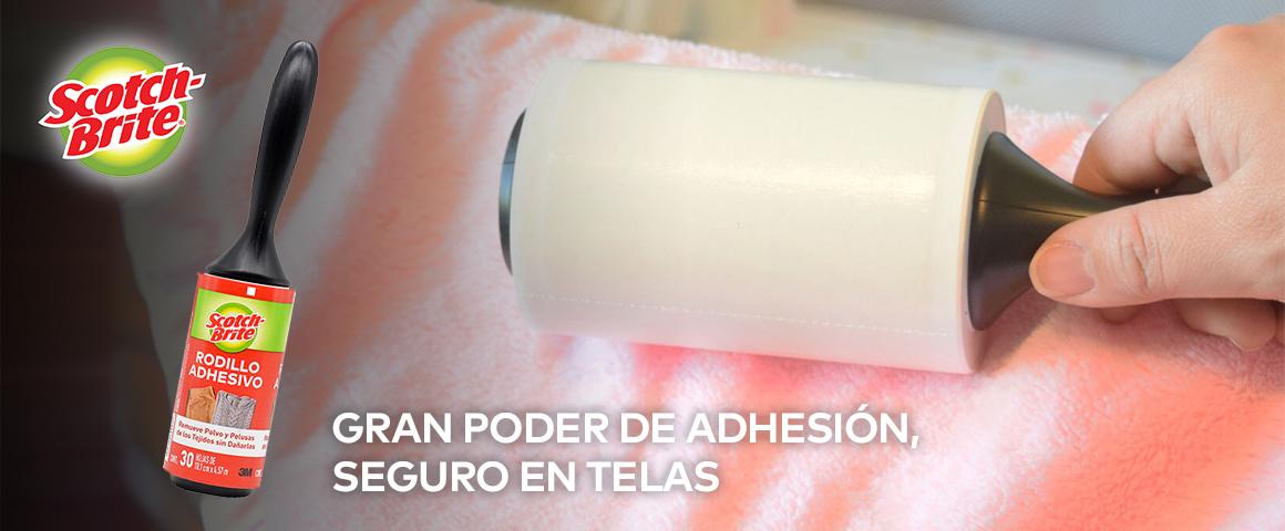 Rodillo quitapelusa, rodillo adhesivo, quitapelusa, rodillo para pelusa de perros, rodillo quitapelusa de perros, rodillo adhesivo quitapelusa, rodillo adhesivo scotchbrite, lint roller, rodillo quitapelusa 3M, scotchbrite, scotch-brite, 3M