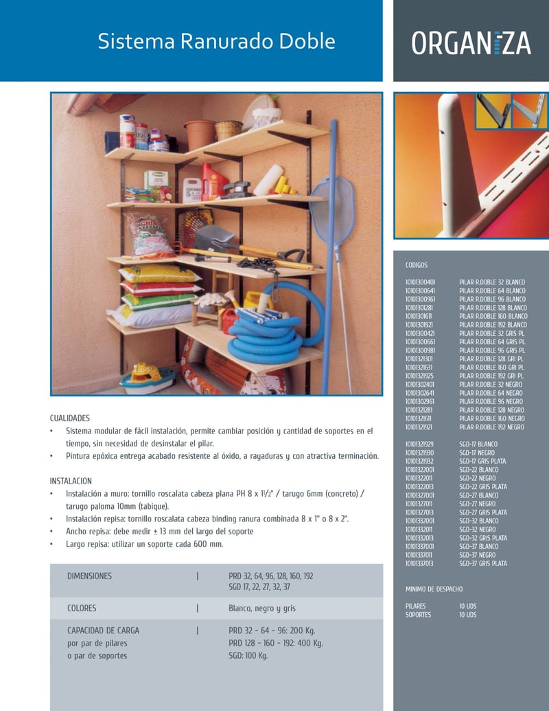 Ducasee Soporte para repisas soporte de acero