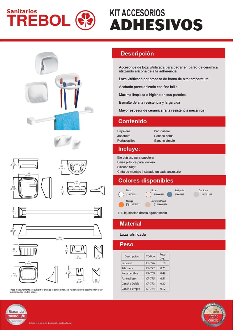 Trebol, bao, grifera