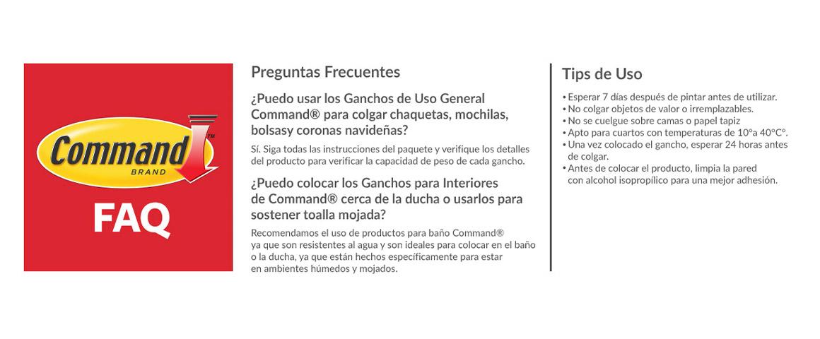 Command, Comand, Coman, 3M, Organización, Cuadros, luces para colgar, Colgar, no mas clavos, gancho, ganchos para pared, ganchos para colgar ropa, ganchos para colgar cuadros, alternos, ganchos adhesivossin clavos, colgar espejos, sin taladro, Colgar sin agujeros, Clavos, ganchos del techo, adornos, gancho para colgar adornos, ganchos para adornos de navidad, ganchos para colgar, Cintas para colgar, ganchos para colgar sin agujeros, Colgar toallas, colgar utensilios, organizar cocina, organizar baño, organización cocina, organización baño, ganchos bonitos, ganchos invisibles, ganchos para colgar llaveros, ganchos para colgar llaves, ganchos para colgar luces, ganchos para lucesitas de navidad, ganchos para luces navideñas, ganchos para la cocina, ganchos medianos, ganchos mini, ganchitos, ganchos grandes, ganchos ultrapequeños, ganchos blancos, decoración del hogar, colgar sin dañar, colgar sin aujerear, sin aujeros, sin agujeros, colgar sin agujeros, sin taladro, ganchos organizadores.