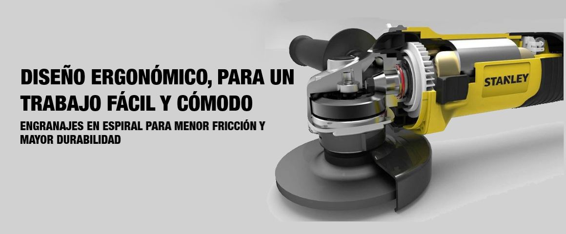 ESMERIL ANGULAR;HERRAMIENTAS CON CABLE, ELECTRICA, 1500W, 4 1/2
