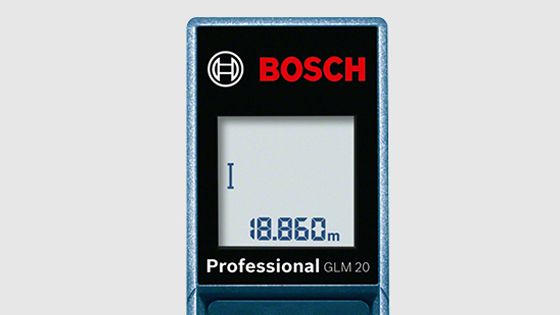 Medidor Lser de 20 metros de Alcance Bosch GLM 20